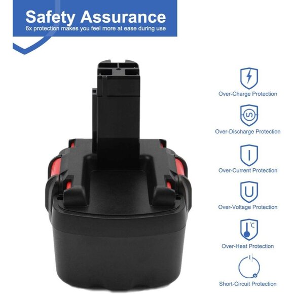 14.4V 3.5Ah Ni-MH BAT025 Battery for Bosch - Picture 5 of 9